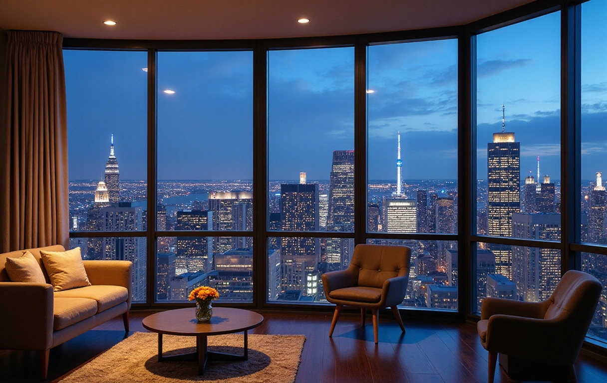 Exklusives Penthouse mit Stadtblick