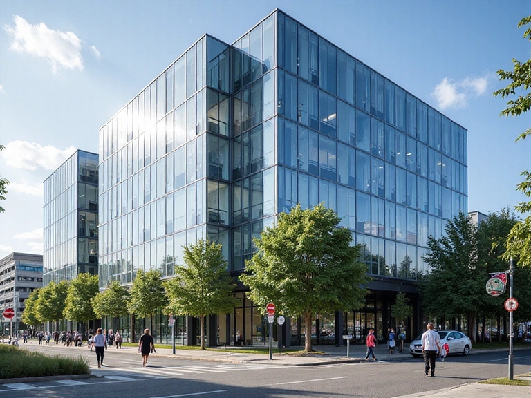 Modernes Bürogebäude von AssetPeak Partners